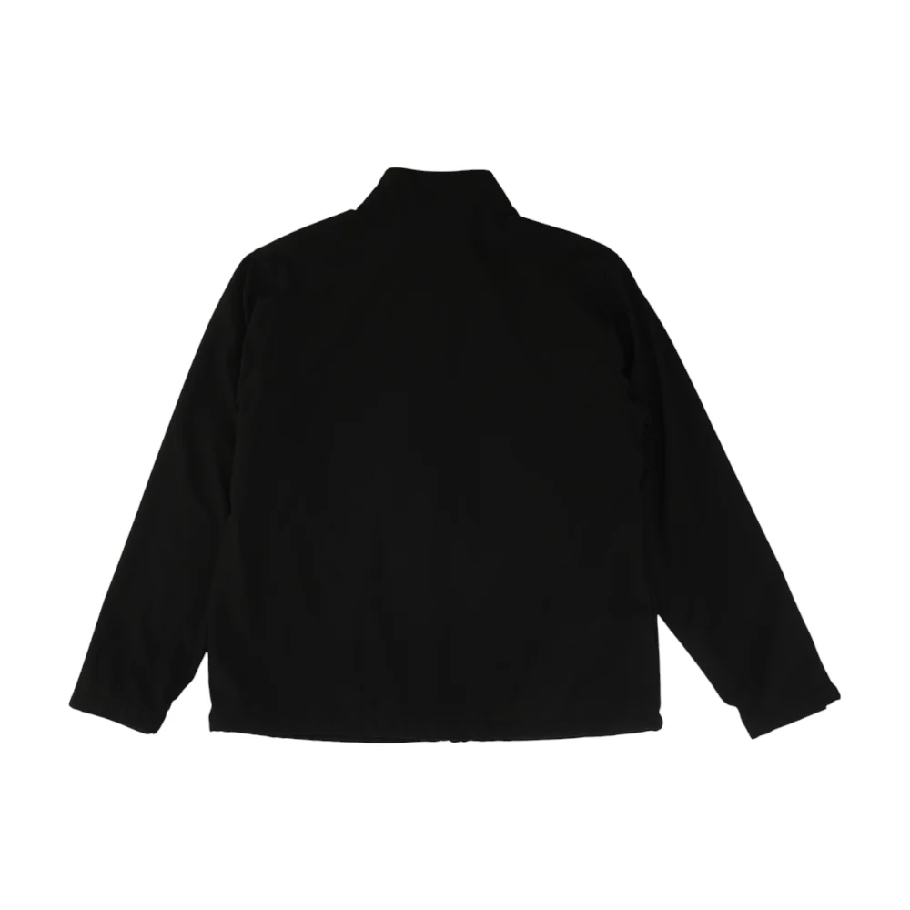 Black Solid Active Jacket - Image 2