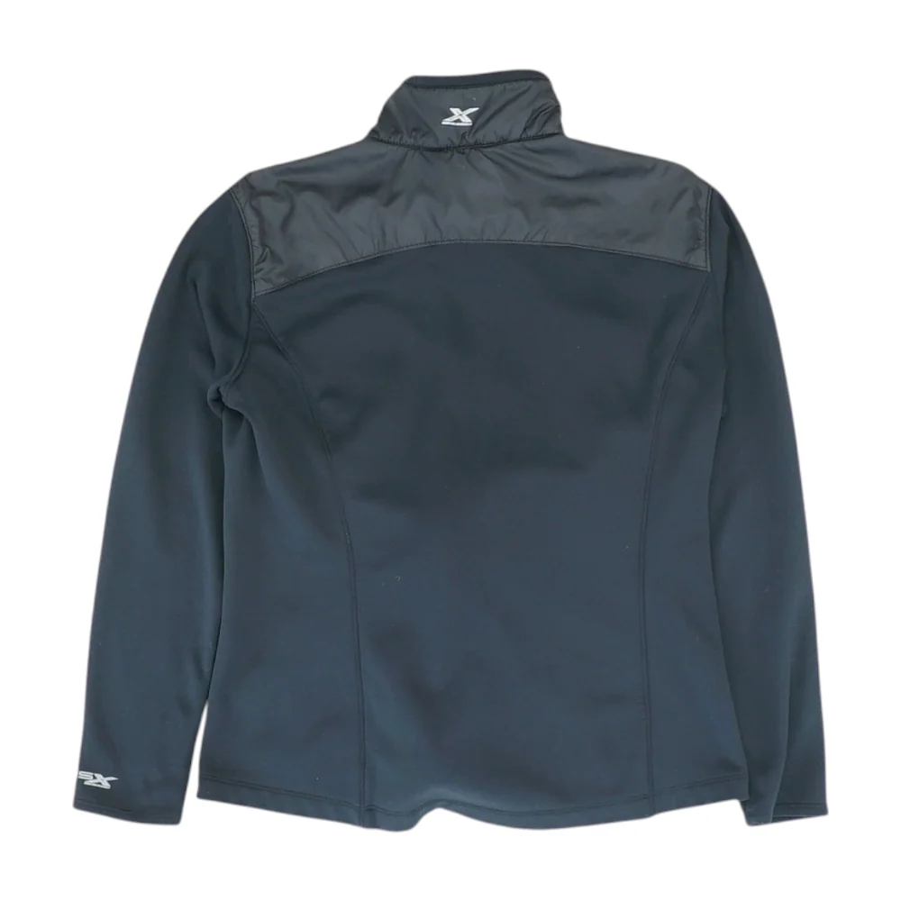 Black Solid Active Jacket - Image 2