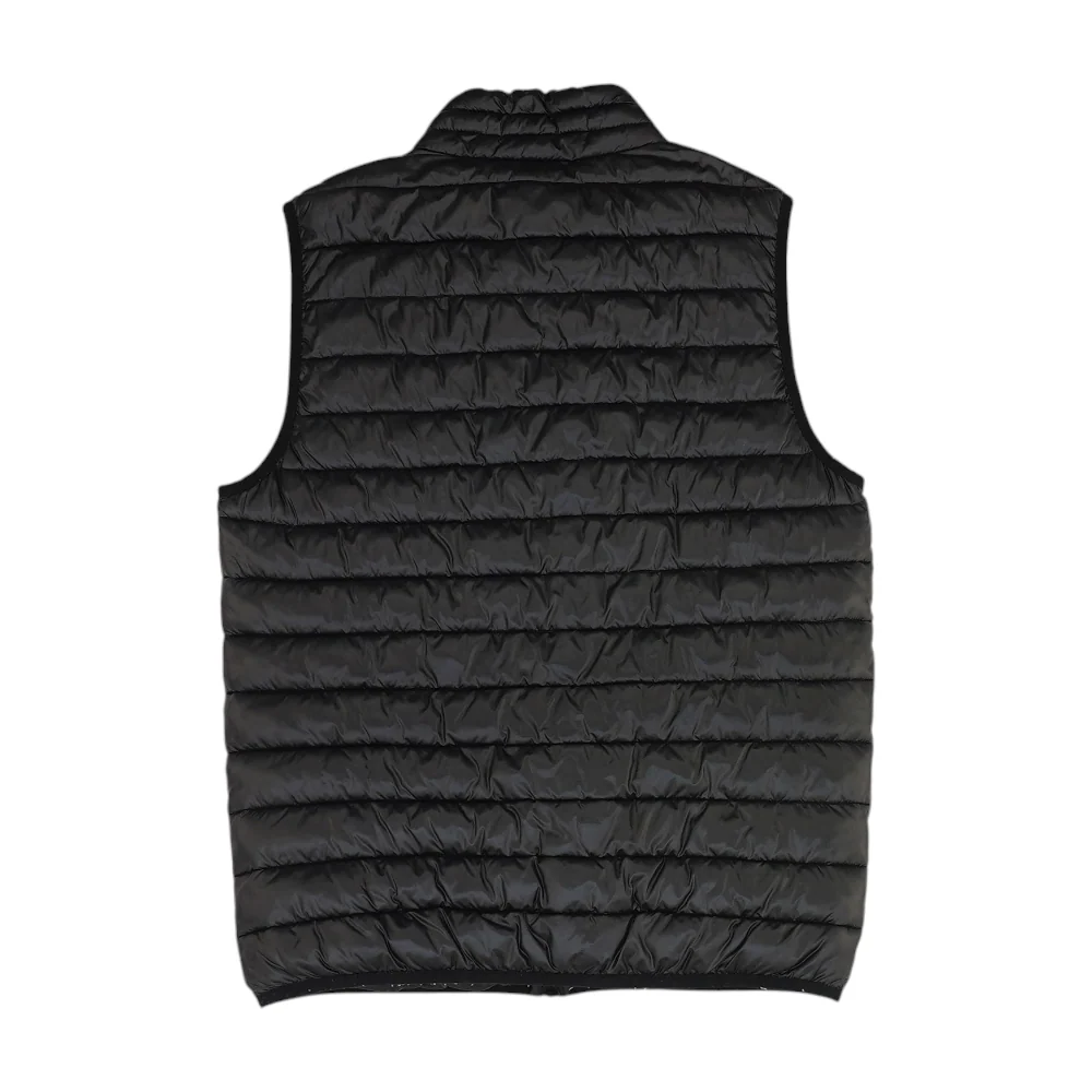 Black Solid Active Vest - Image 2