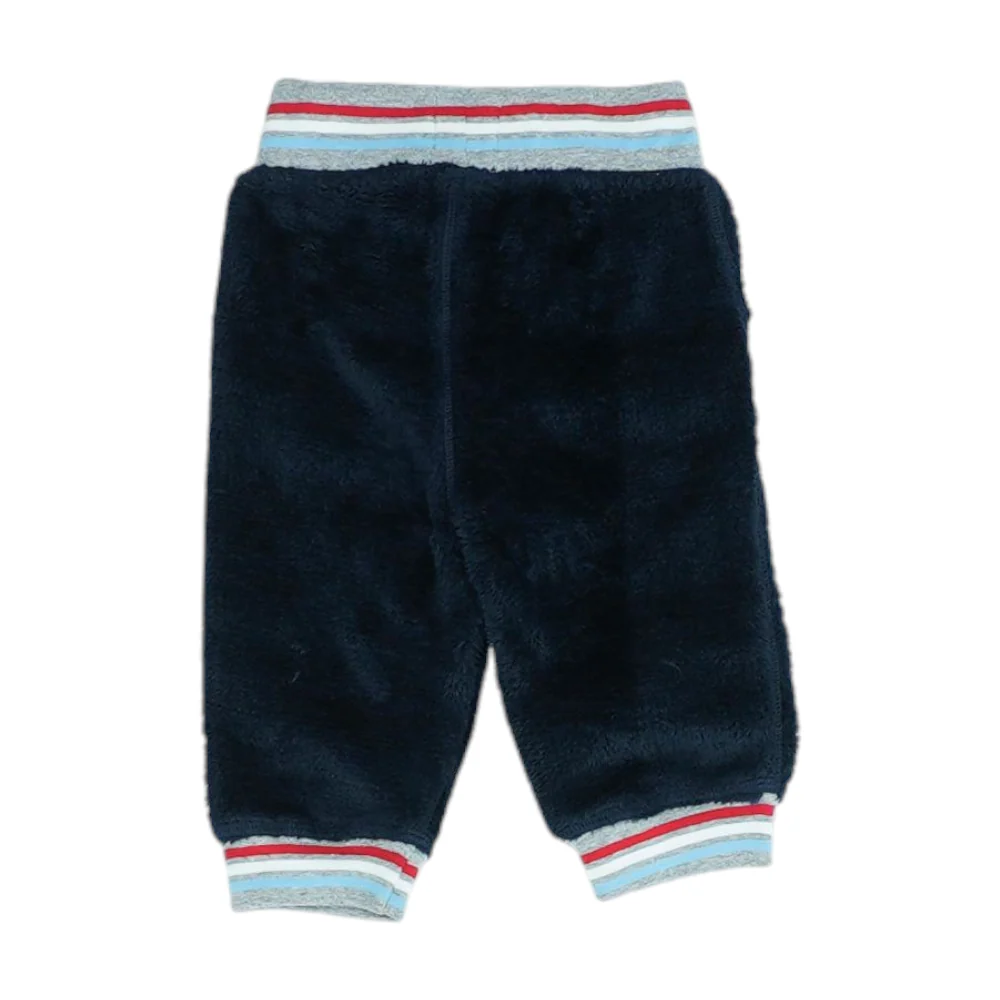 Navy Color Block Active Pants - Image 2