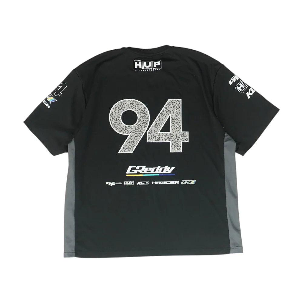 Black Solid Active T-Shirt - Image 2