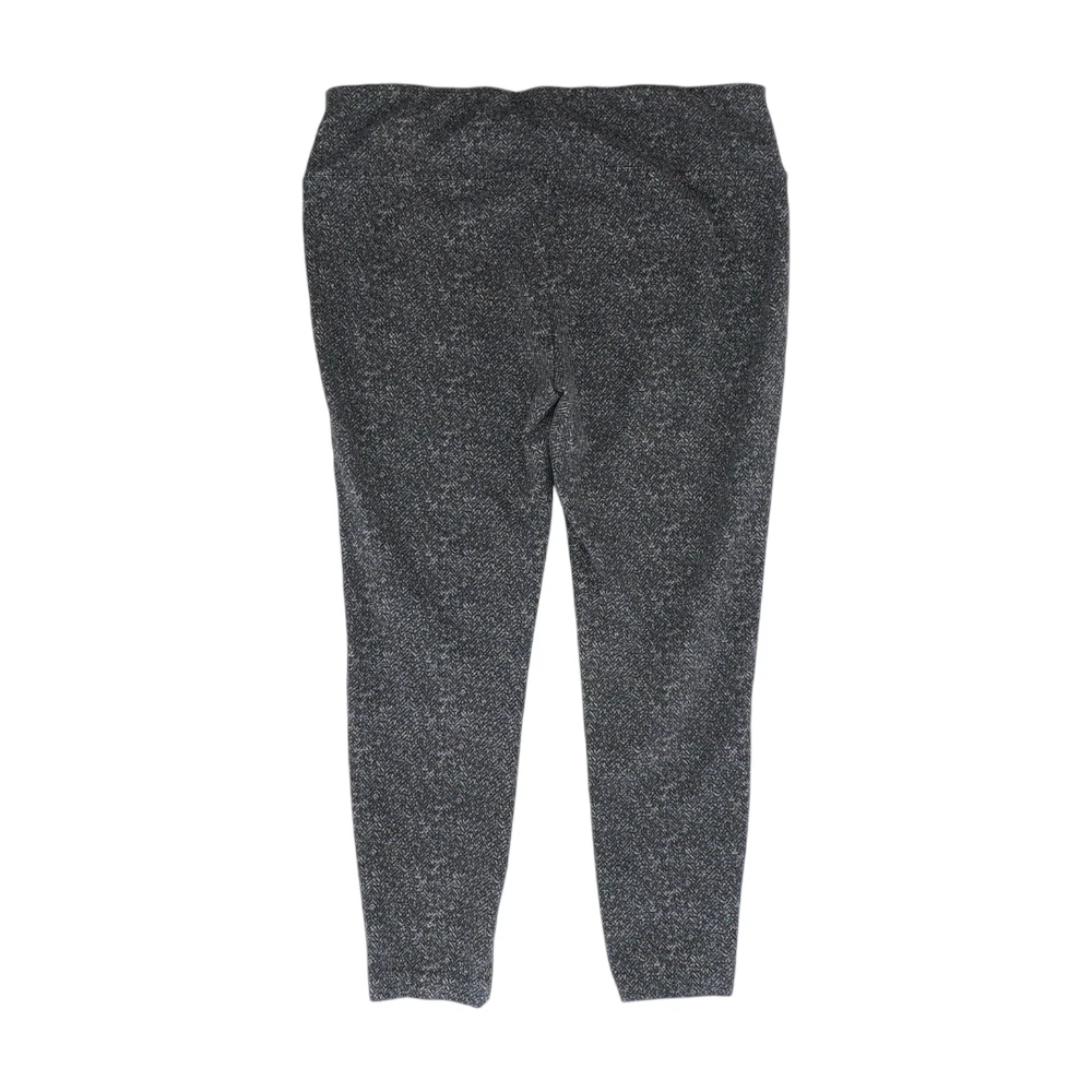 Gray Print Regular Pants - Image 2