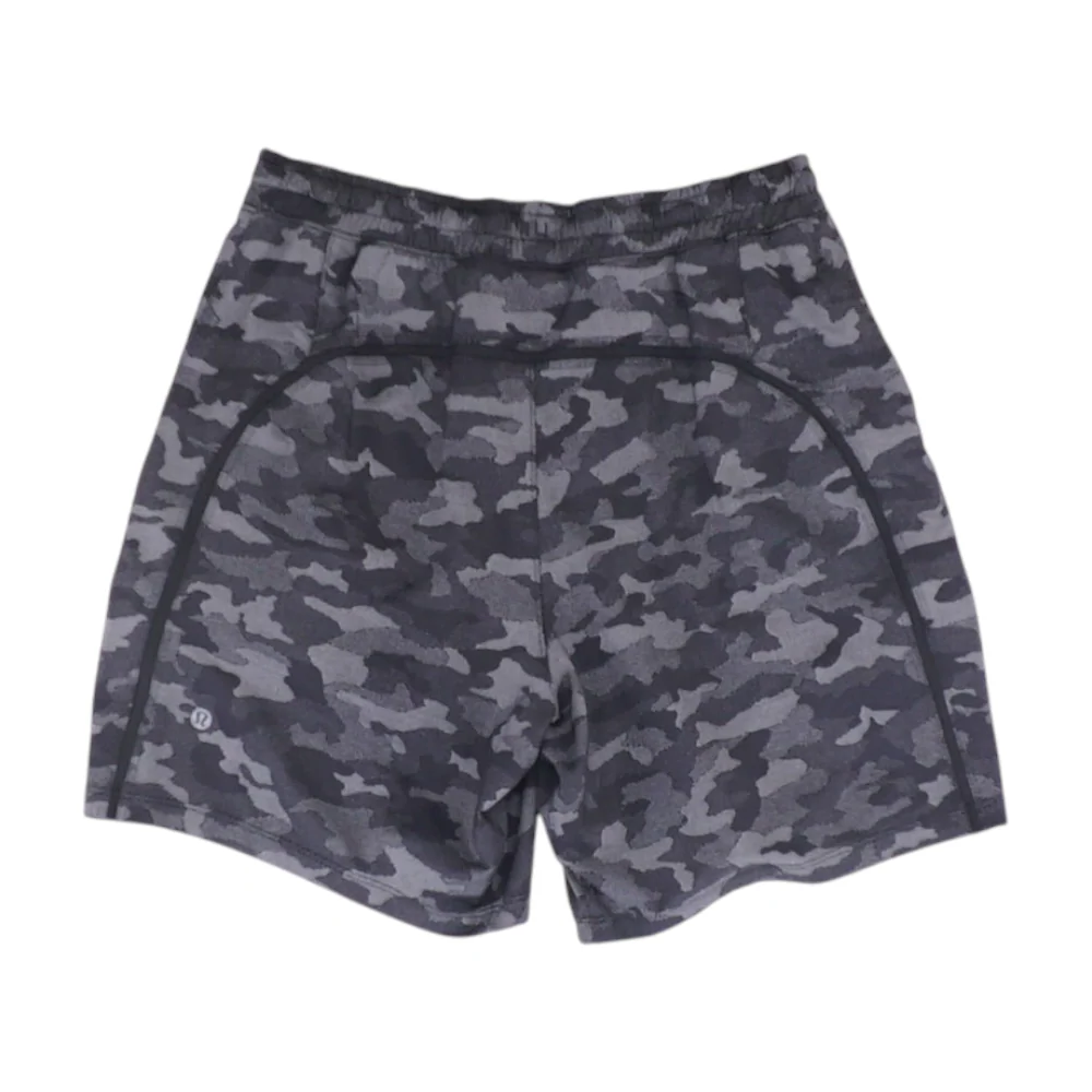 Black Camo Active Shorts - Image 2