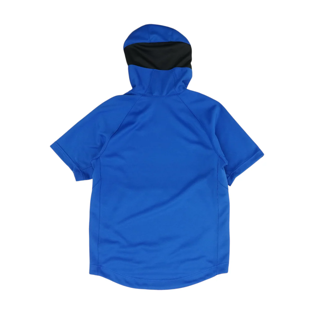 Blue Solid Active T-Shirt - Image 2