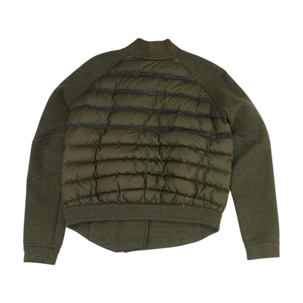 Green Solid Active Jacket - Image 2