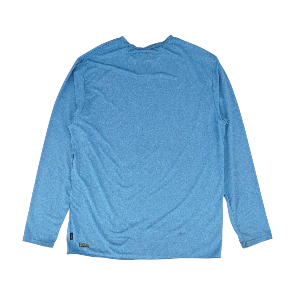 Blue Solid Active T-Shirt - Image 2