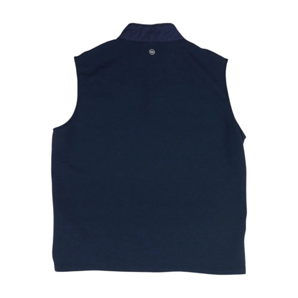 Navy Solid Active Vest - Image 2