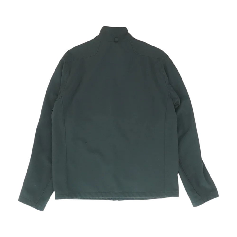 Black Solid Active Jacket - Image 2