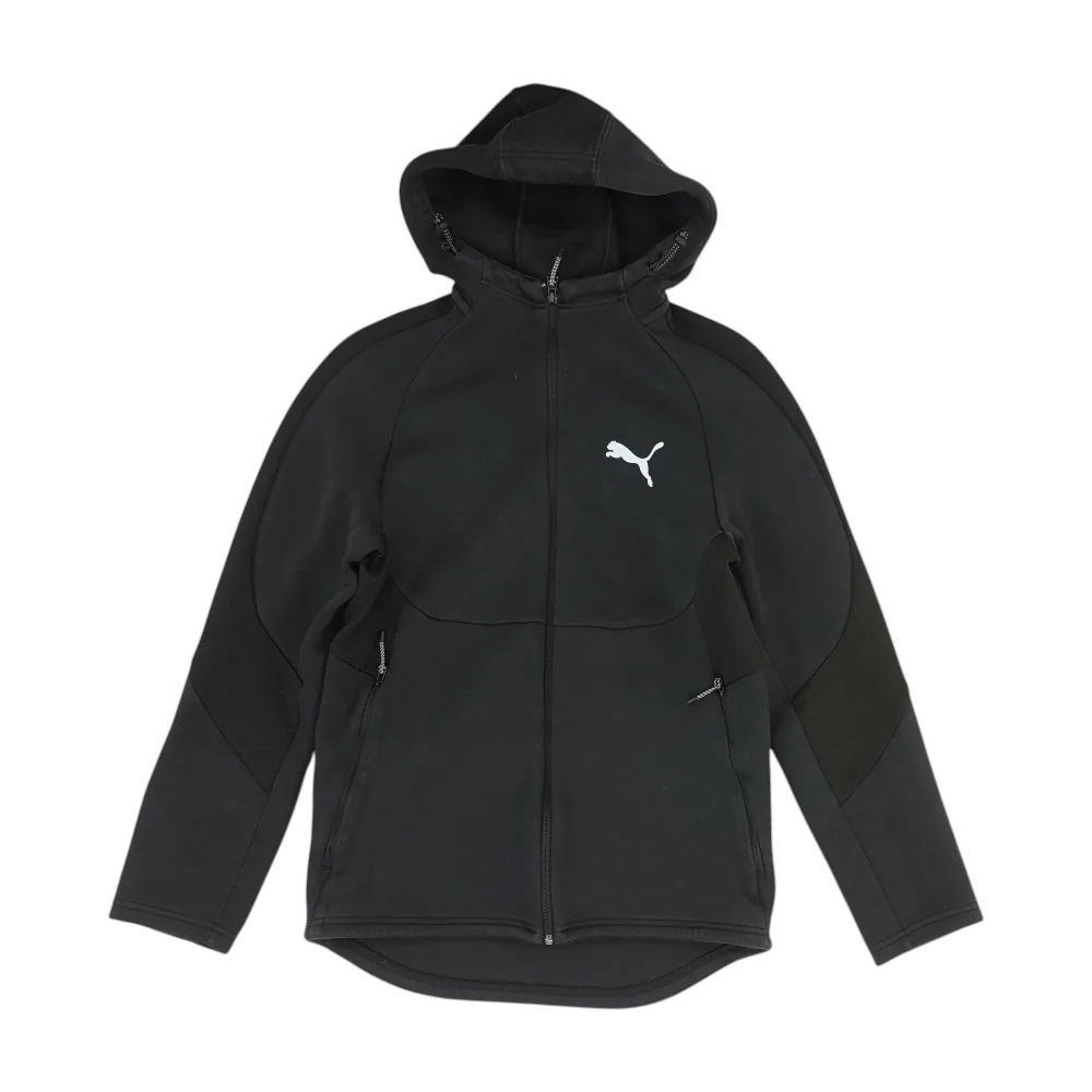 Black Solid Active Jacket