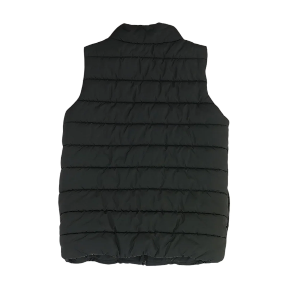 Black Color Block Active Vest - Image 2