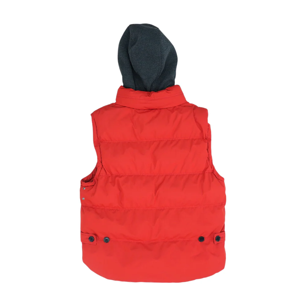 Red Solid Active Vest - Image 2