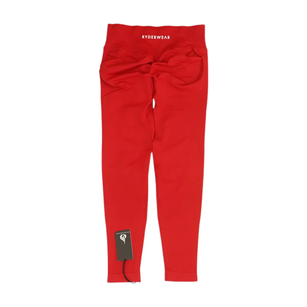 Red Active Leggings - Image 2