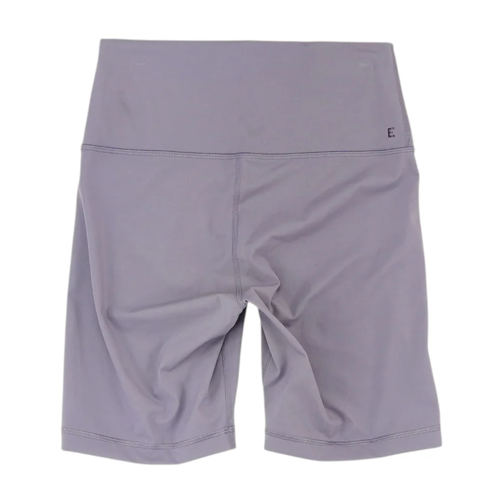 Purple Solid Active Shorts - Image 2