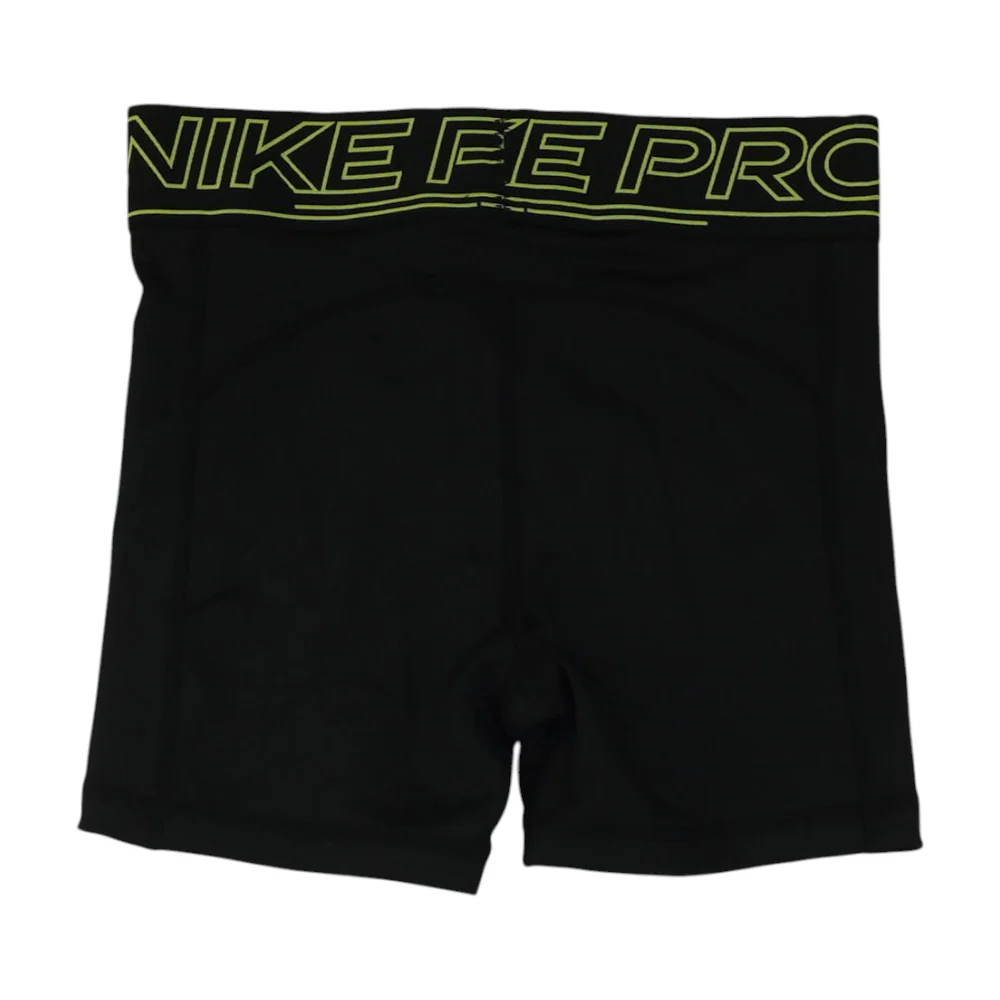 Black Solid Active Shorts - Image 2