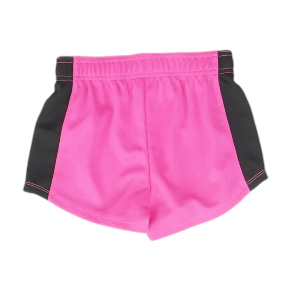 Pink Solid Active Shorts - Image 2