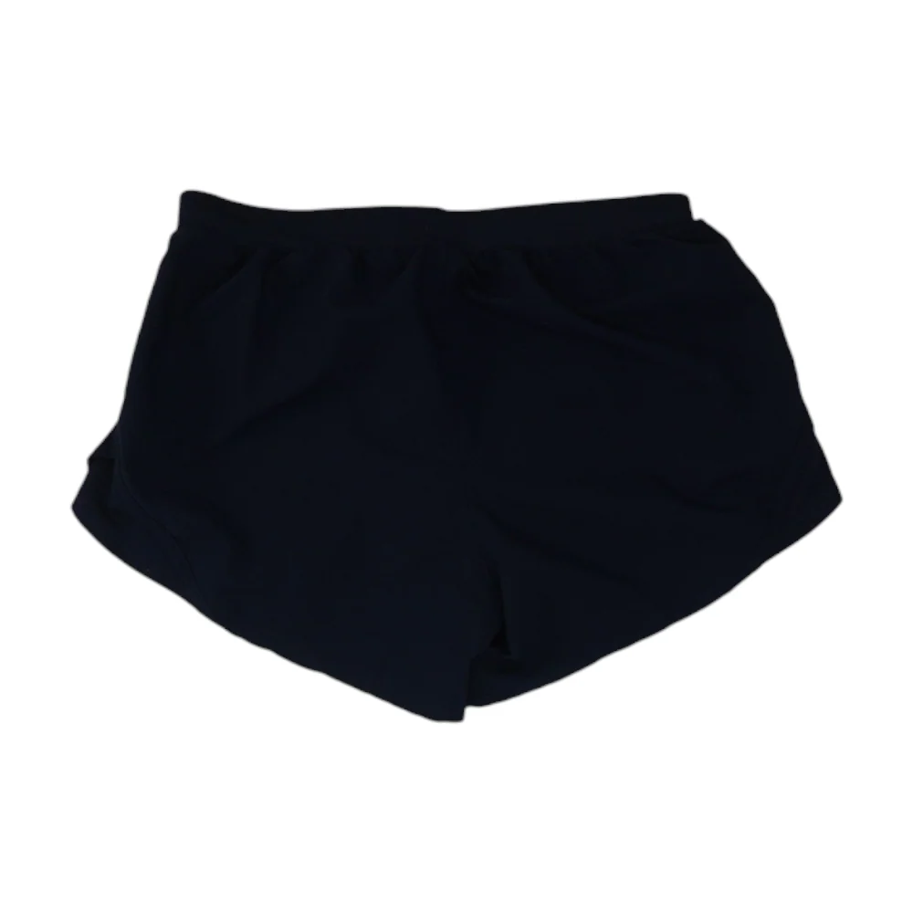 Navy Solid Active Shorts - Image 2