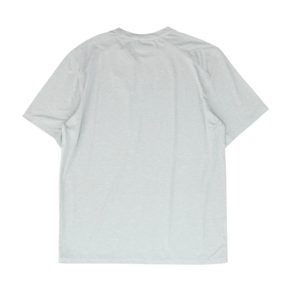 Gray Solid Active T-Shirt - Image 2