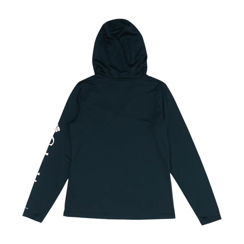 Black Solid Hoodie Pullover - Image 2