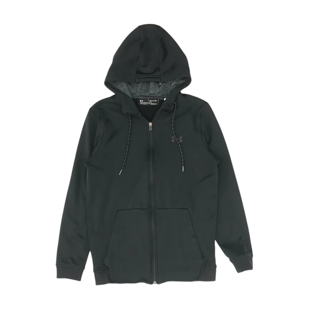 Black Solid Active Jacket