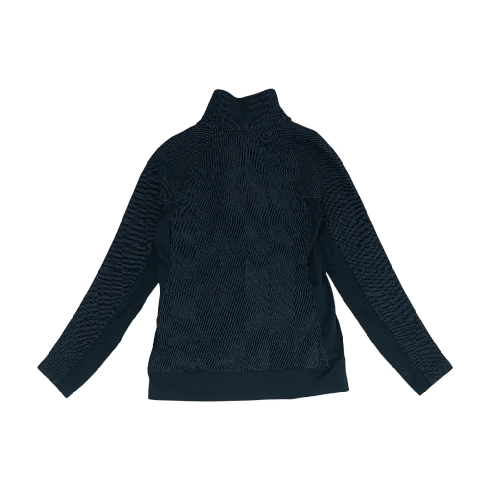 Black Solid Active Jacket - Image 2