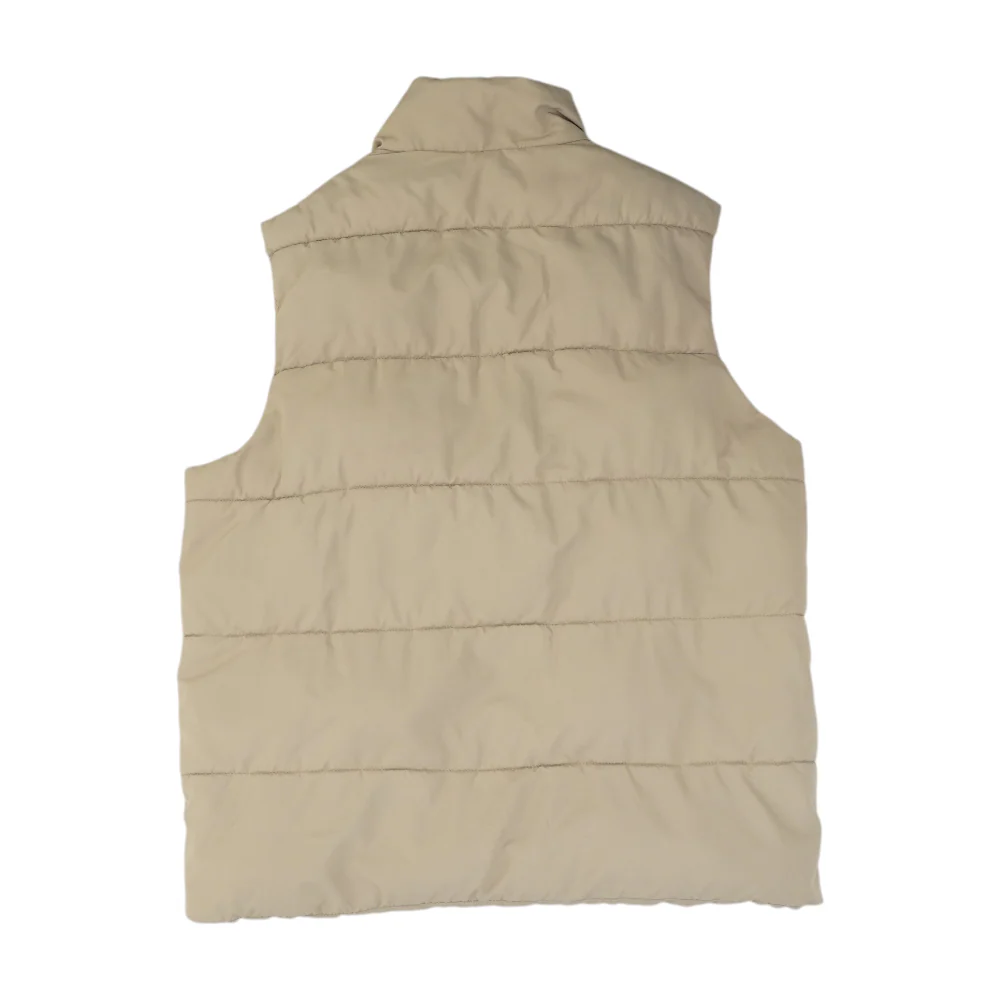Tan Solid Active Vest - Image 2