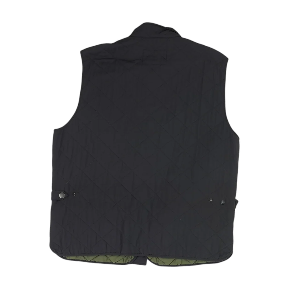 Black Solid Active Vest - Image 2