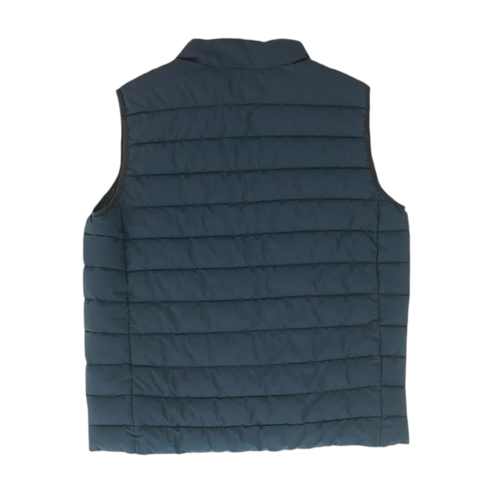 Navy Solid Casual Vest - Image 2