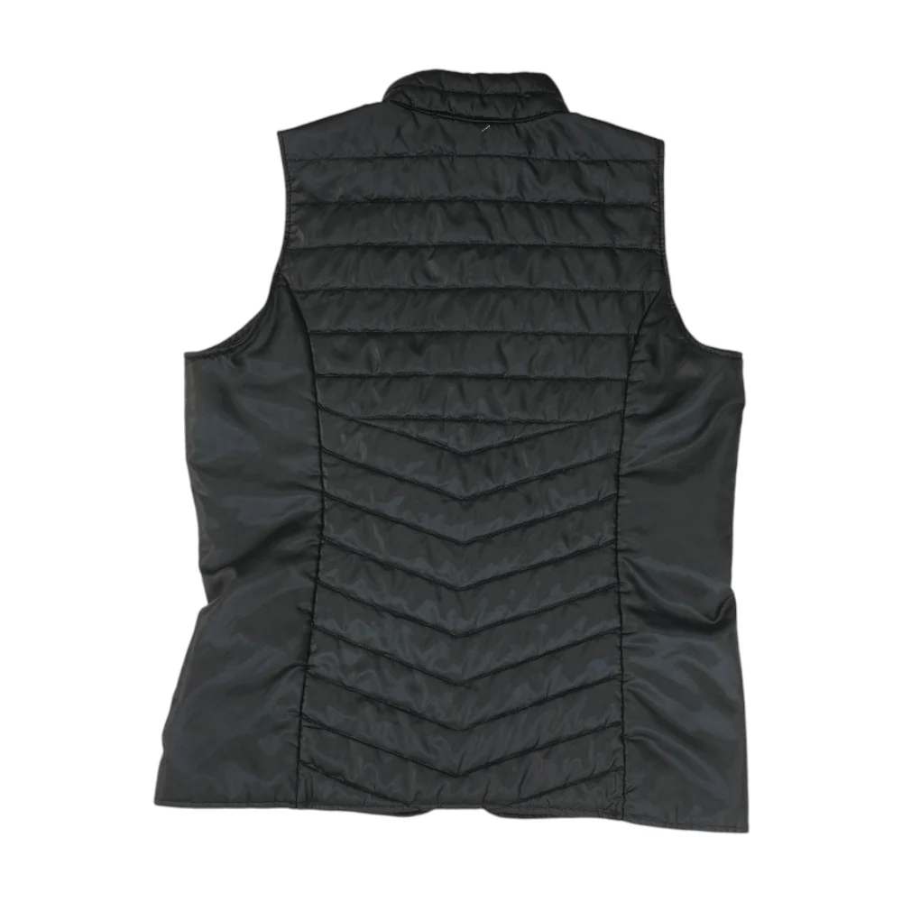 Black Solid Active Vest - Image 2