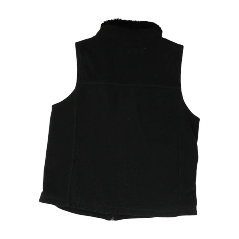 Black Solid Active Vest - Image 2