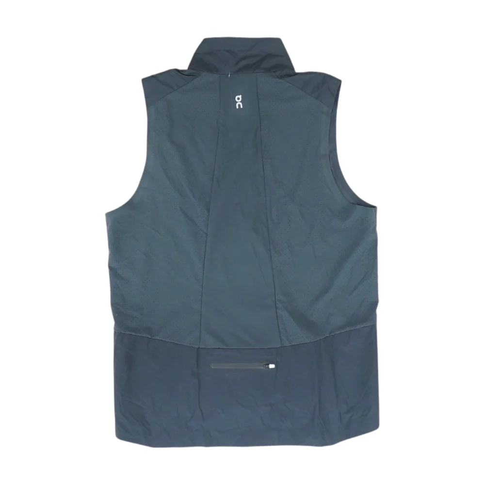 Black Solid Active Vest - Image 2