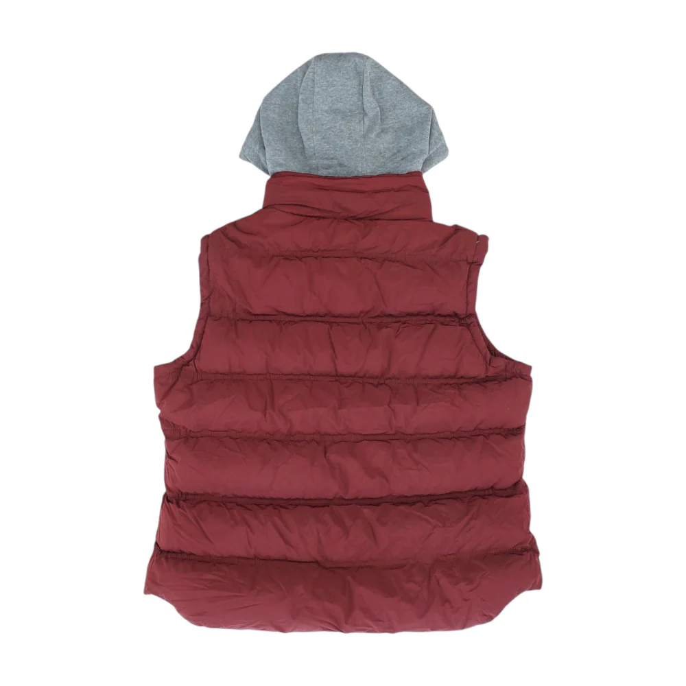 Maroon Solid Active Vest - Image 2