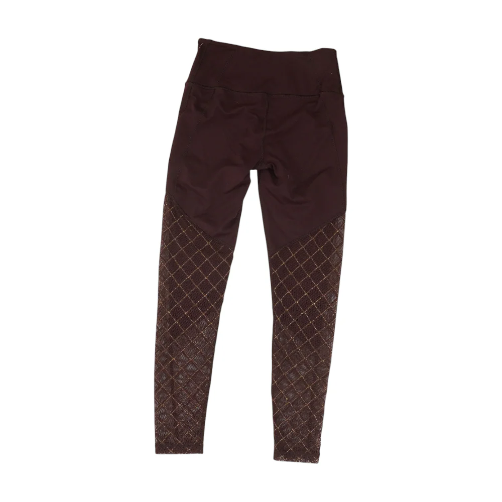 Burgundy Active Leggings - Image 2
