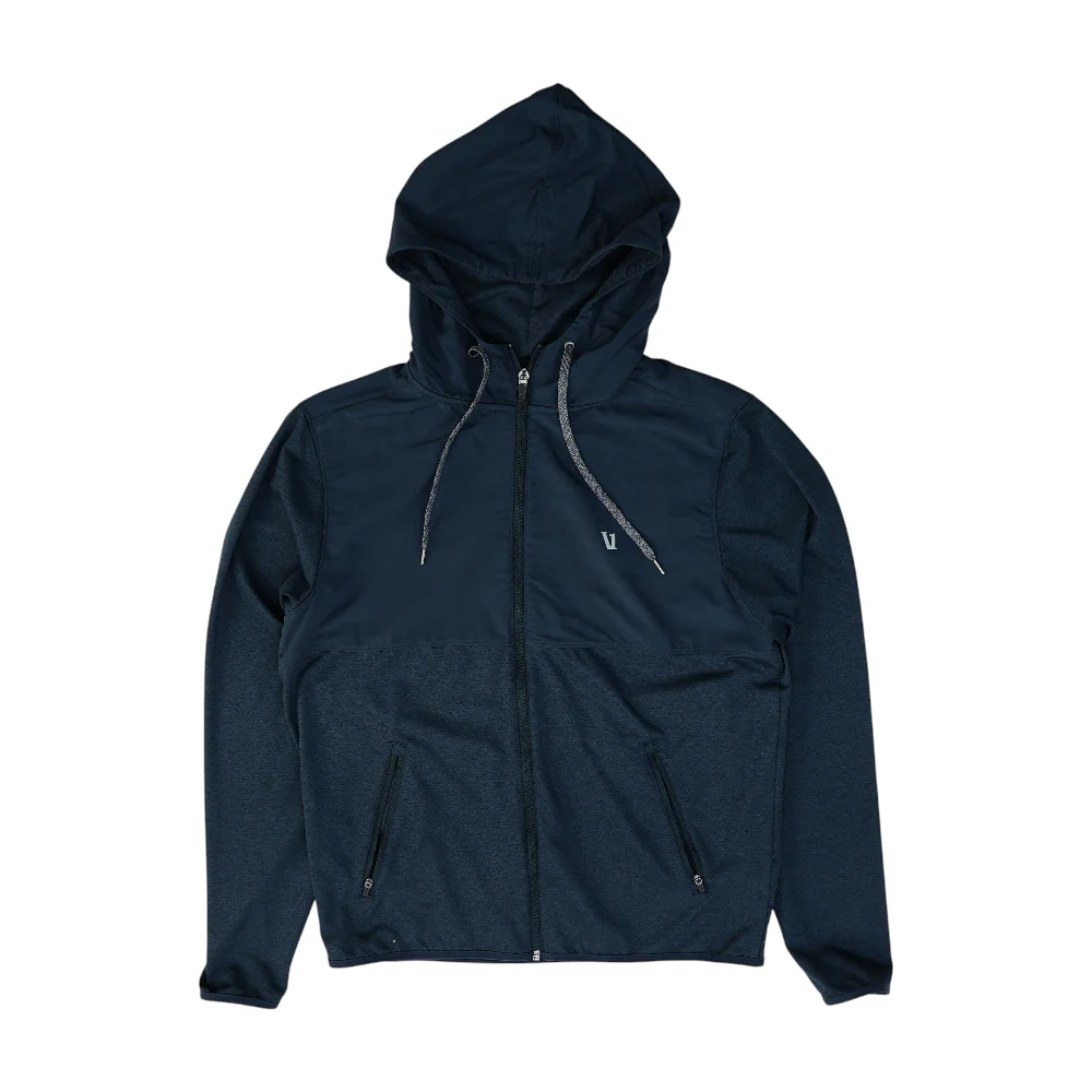 Navy Solid Active Jacket