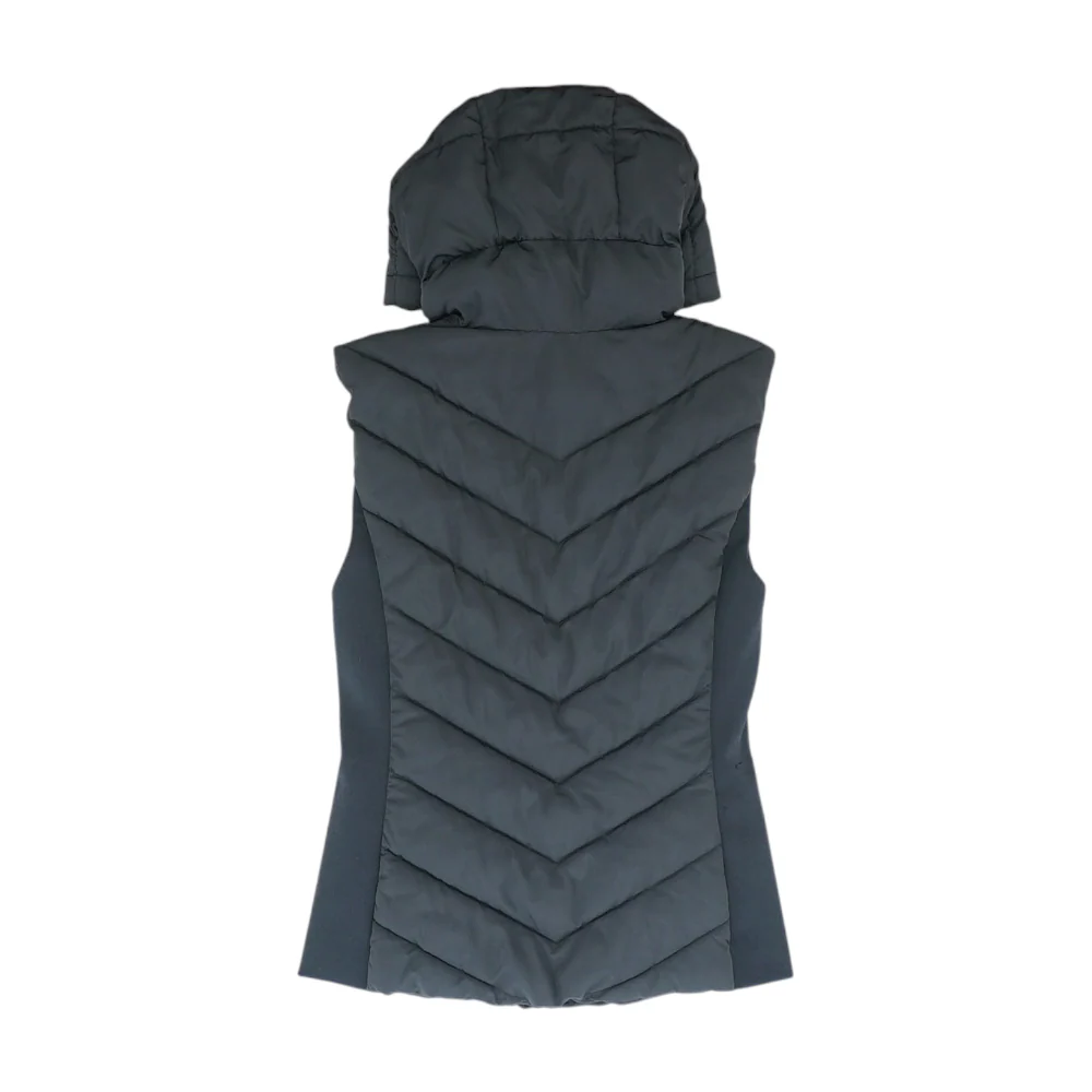 Black Solid Active Vest - Image 2
