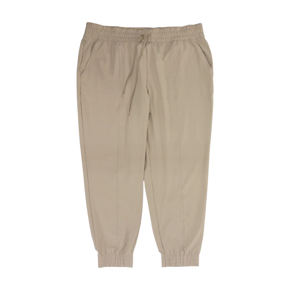 Beige Regular Pants