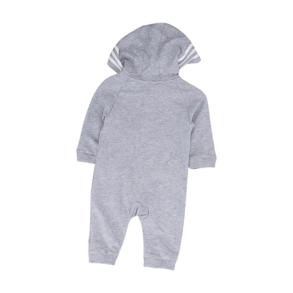 Gray Long Sleeve One-Piece - Image 2