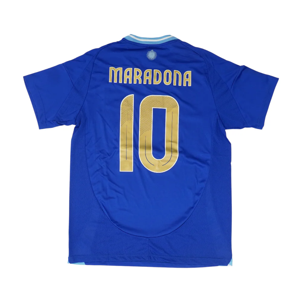 Men's Blue Argentina Short Sleeve Jersey - Image 2
