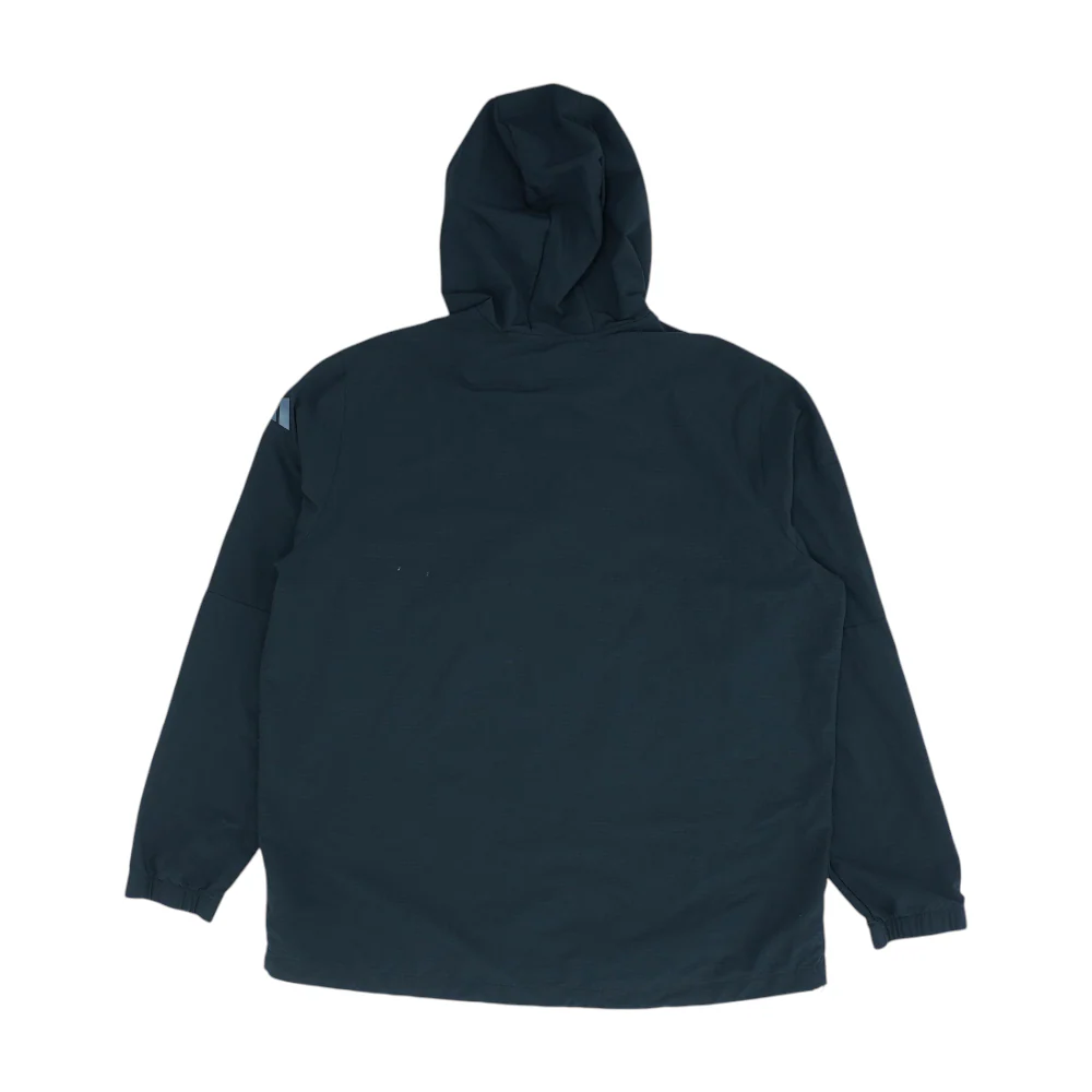 Black Solid Hoodie Pullover - Image 2