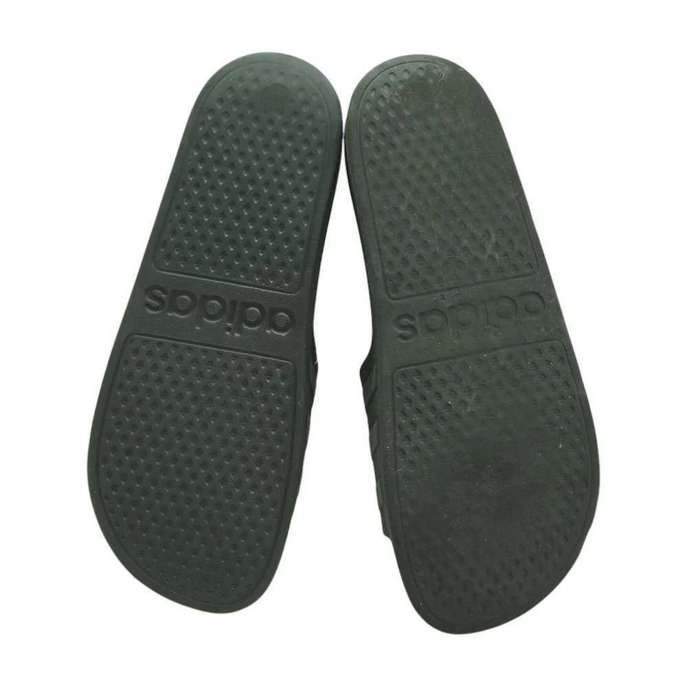 Adilette Black Athletic Slide Athletic Shoes - Image 3