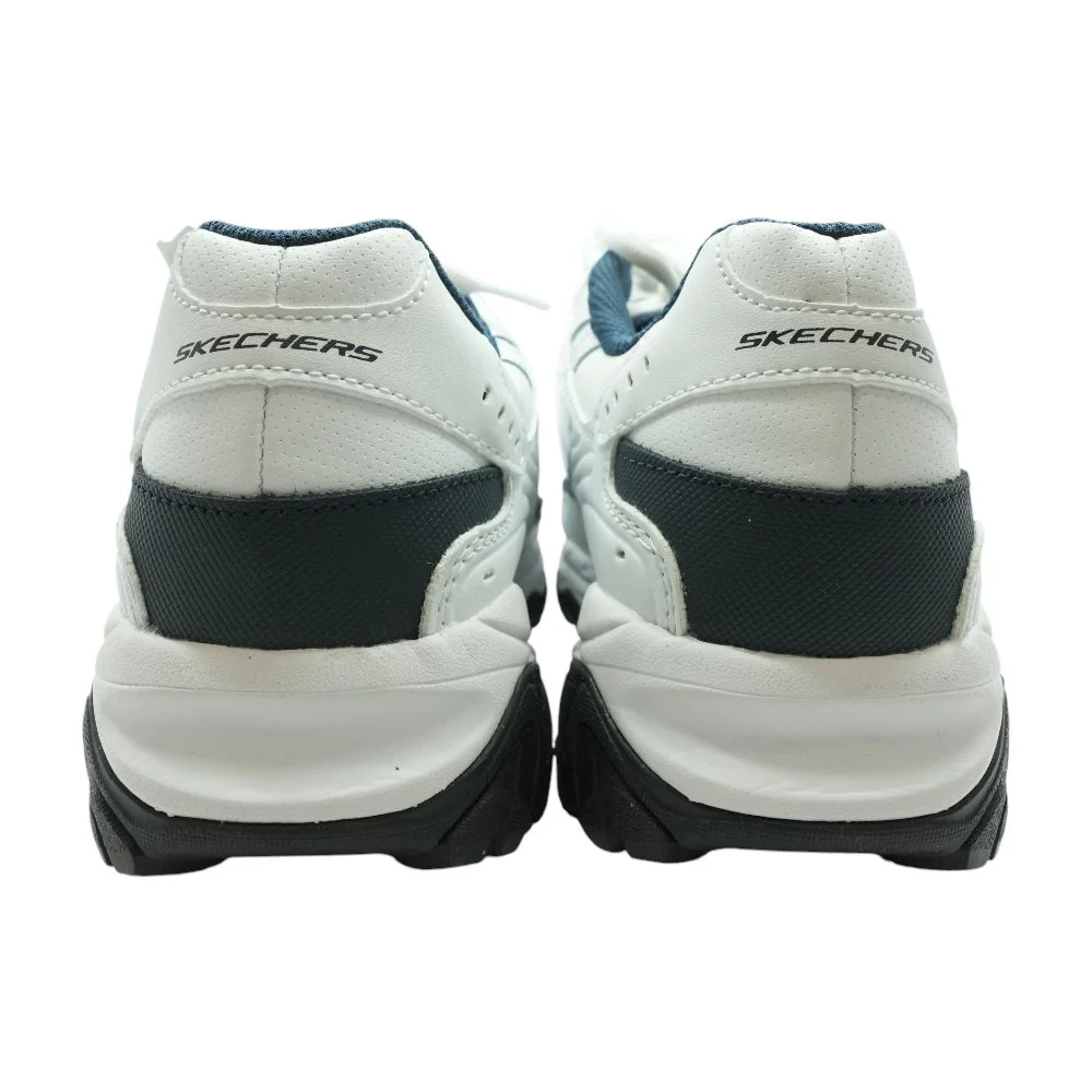 After Burn White Low Top Athletic Shoes - Image 2