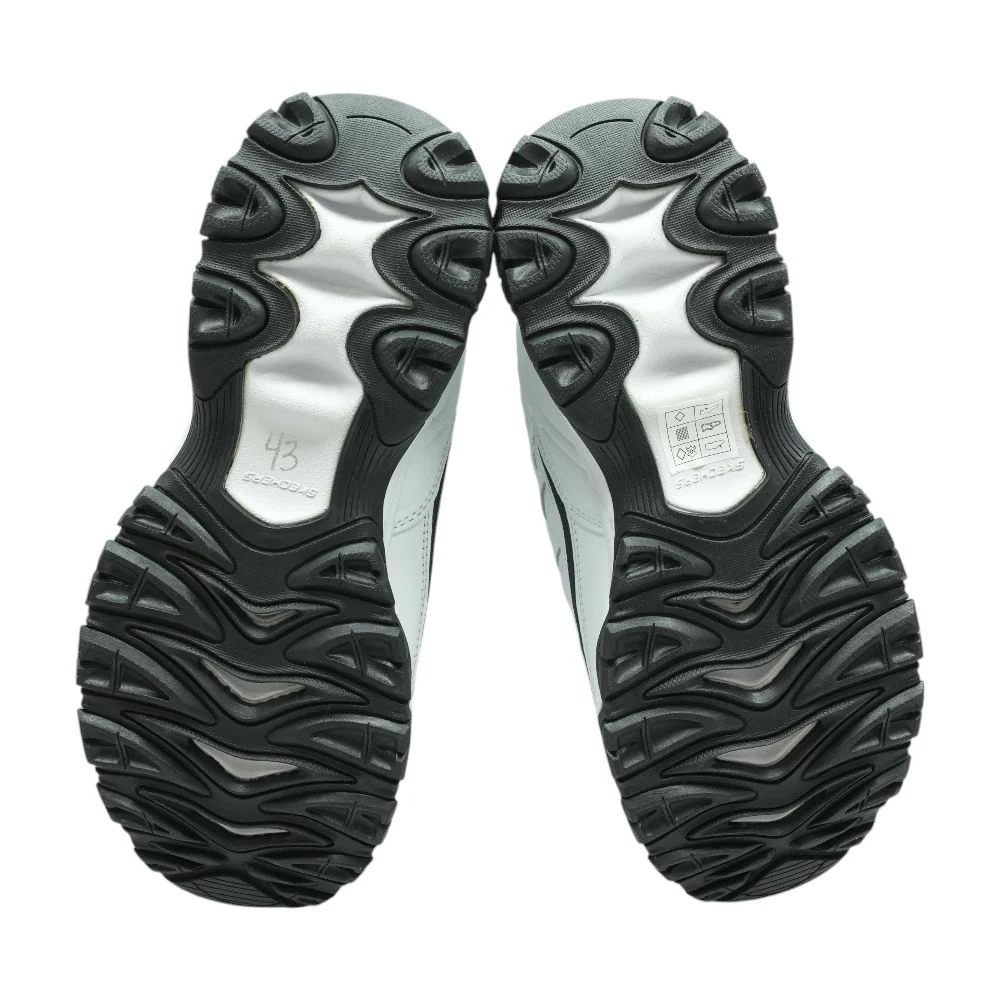After Burn White Low Top Athletic Shoes - Image 3