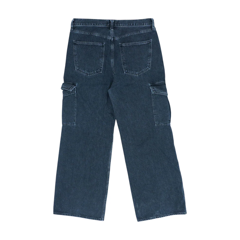 Black Wide Leg Jeans - Image 2