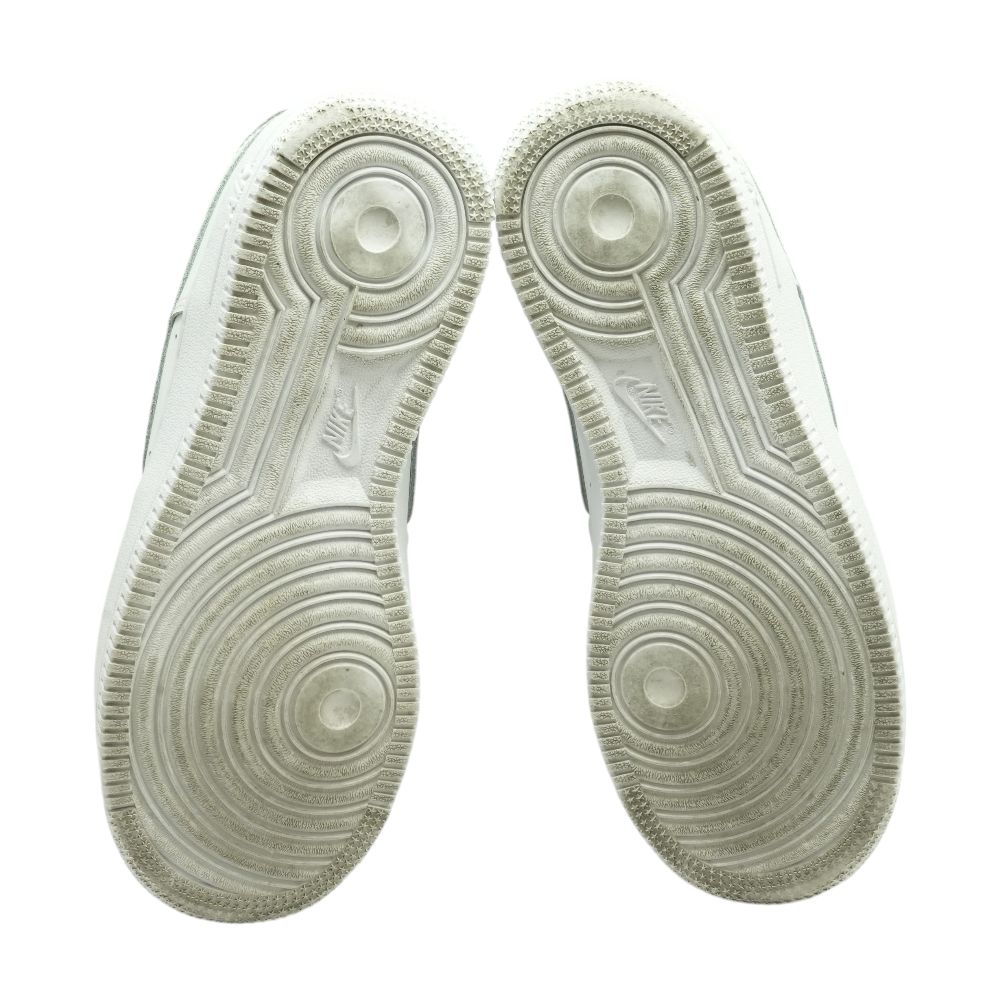 Air Force 1 White Athletic Shoes - Image 3