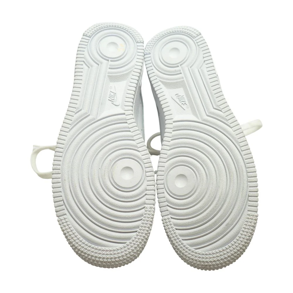 Air Force 1 White Low Top Athletic Shoes - Image 3