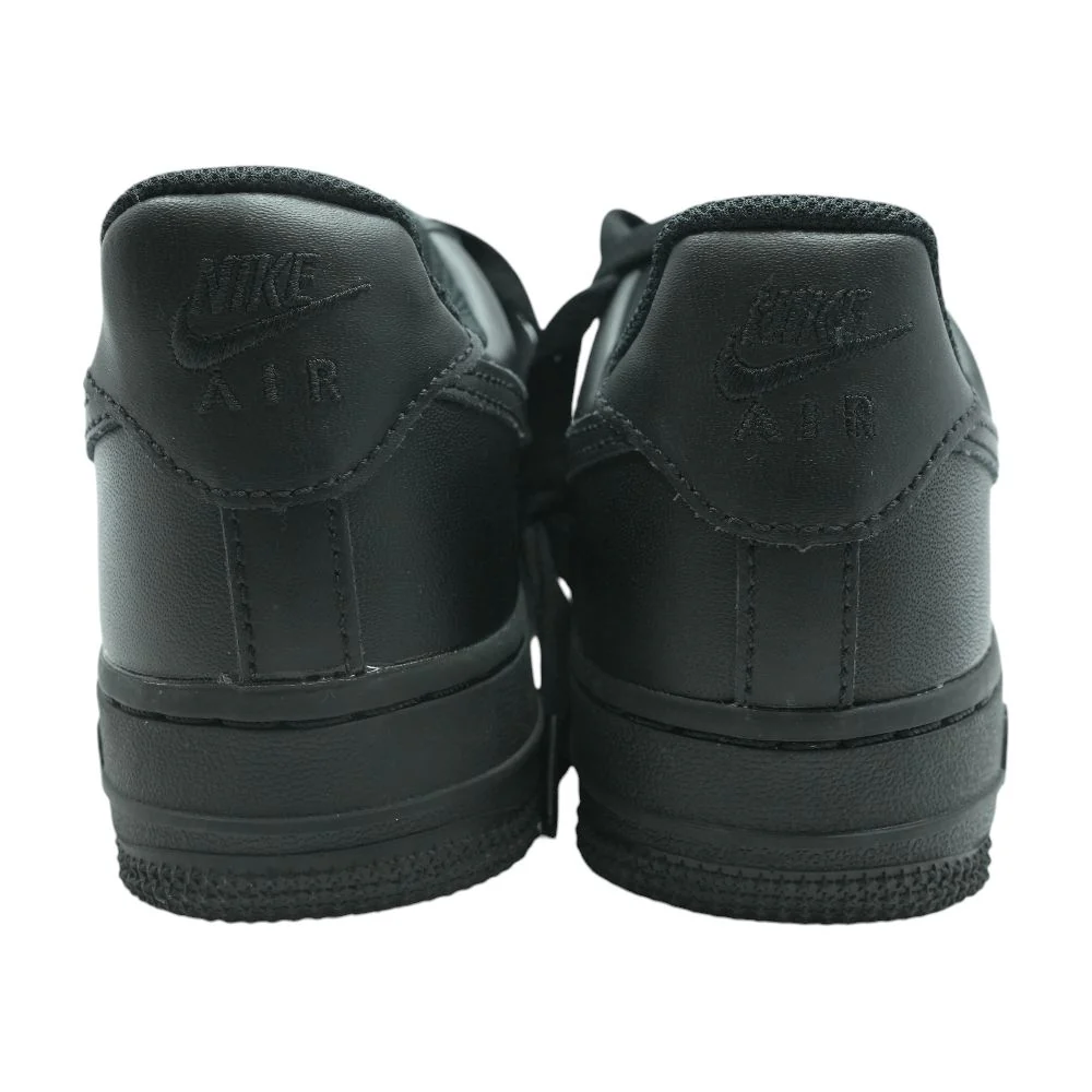Air Force1 Low '07 Black Low Top Athletic Shoes - Image 2
