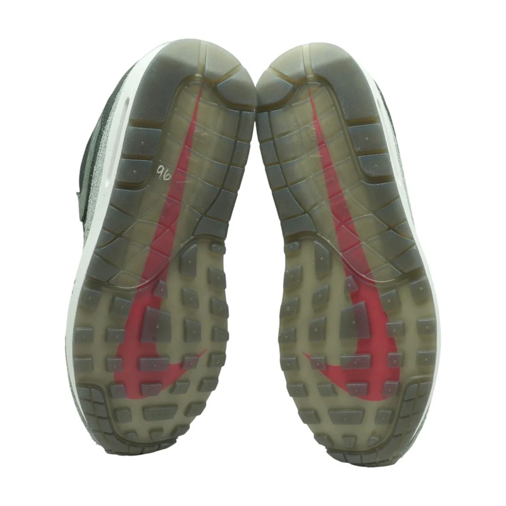 Air Max 1 Premium Gray Low Top Athletic Shoes - Image 3
