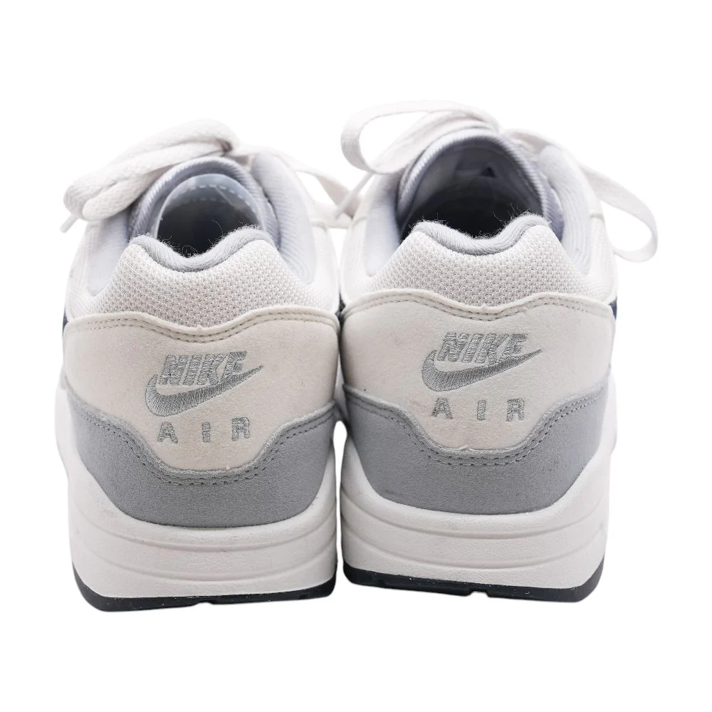 Air Max 1 White Low Top Athletic Shoes - Image 2