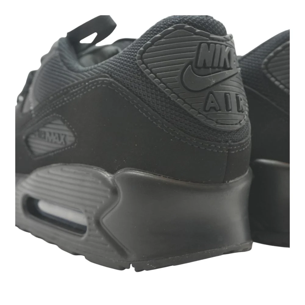 Air Max 90 Black Low Top Athletic Shoes - Image 4