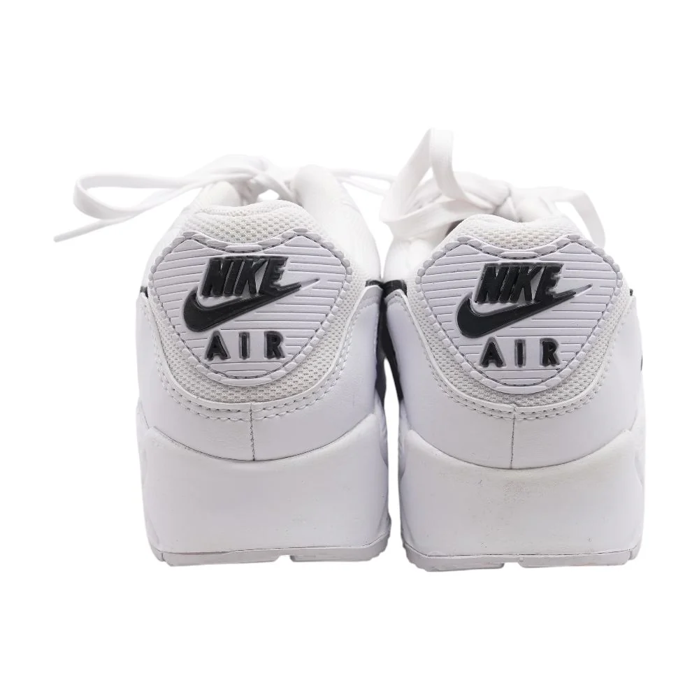 Air Max 90 Next Nature White Low Top Athletic Shoes - Image 2