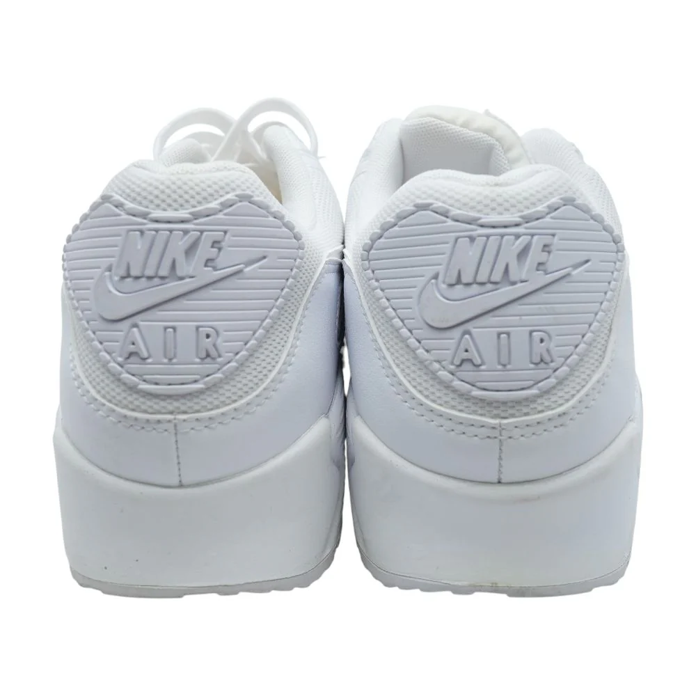 Air Max 90 White Low Top Athletic Shoes - Image 2